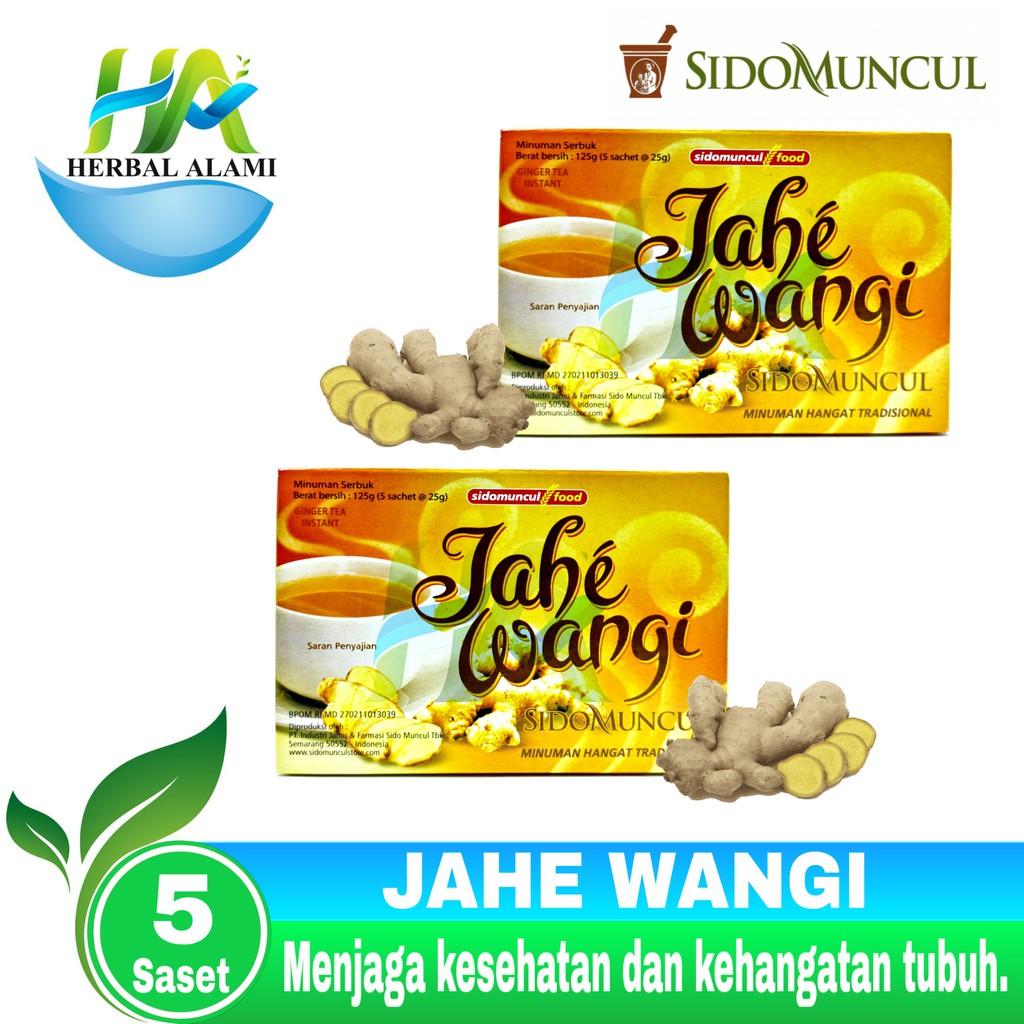 Jahe Wangi SidoMuncul - Minuman Serbuk Jahe Instan