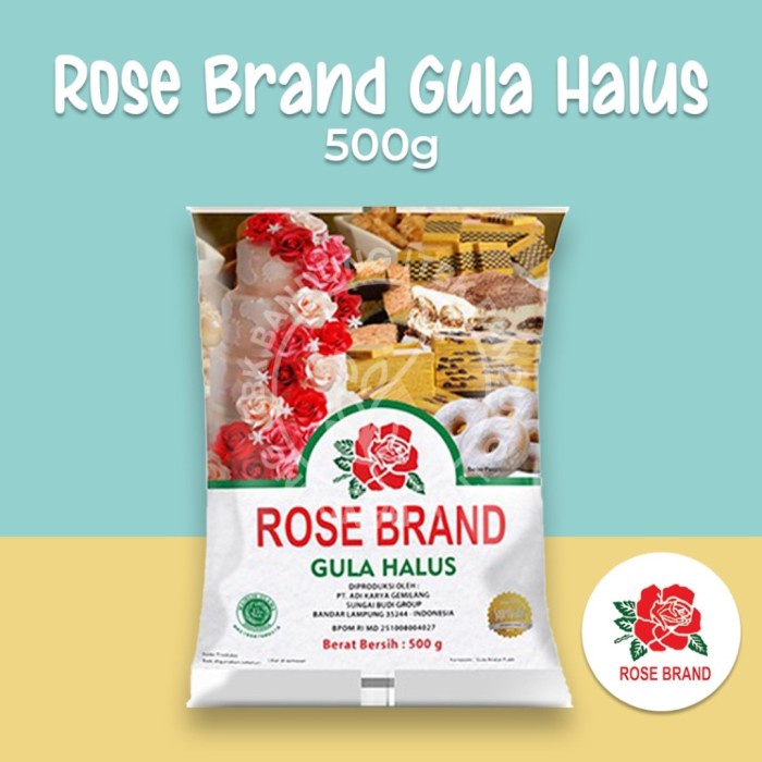 

Fe0Ggg Rose Brand Gula Halus 500Gr 75djbfv