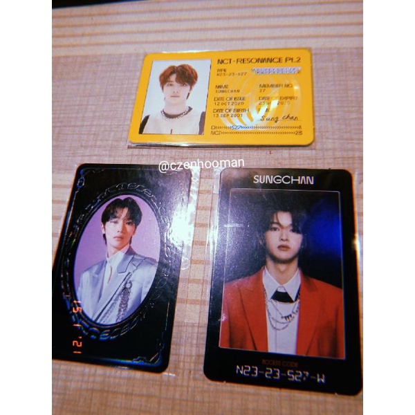 [READY] ID CARD AC ACCESS CARD YEARBOOK YB SUNGCHAN