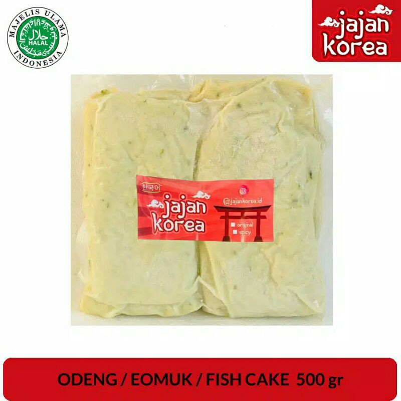 JAJAN KOREA Odeng / Eomuk Kotak 500 Gram