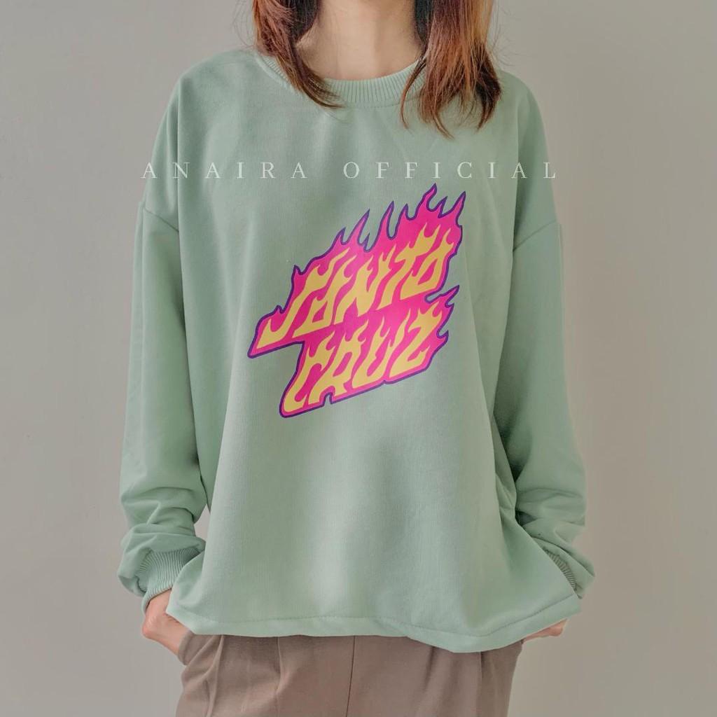 SANTA CRUZ SWEATER OVERSIZE WANITA