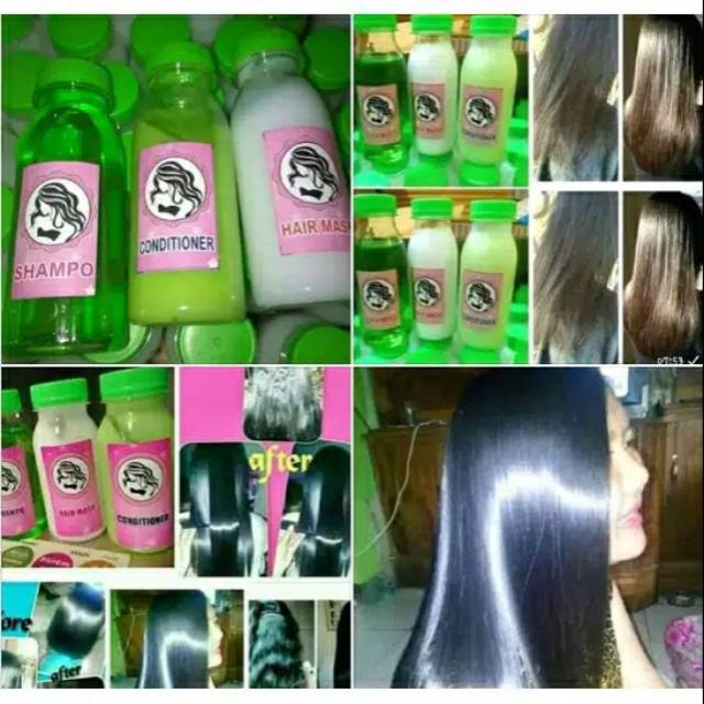 Shampo pelurus rambut