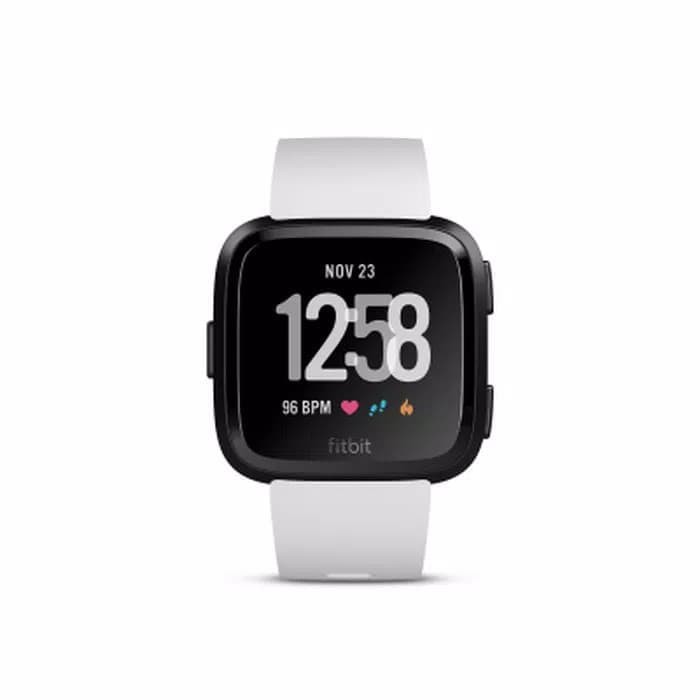 fitbit versa black white