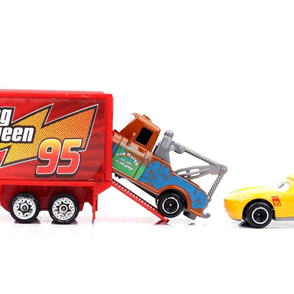 [Elegan] Pixar Cars Hadiah Natal Bahan Metal Alloy Storm Ramirez1: 55|Mainan Model Mobil Uncle