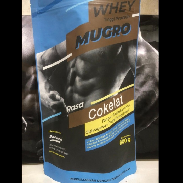 

(BISA COD) Whey Protein Concentrate susu milk powder 1kg - Coklat, 400 gr