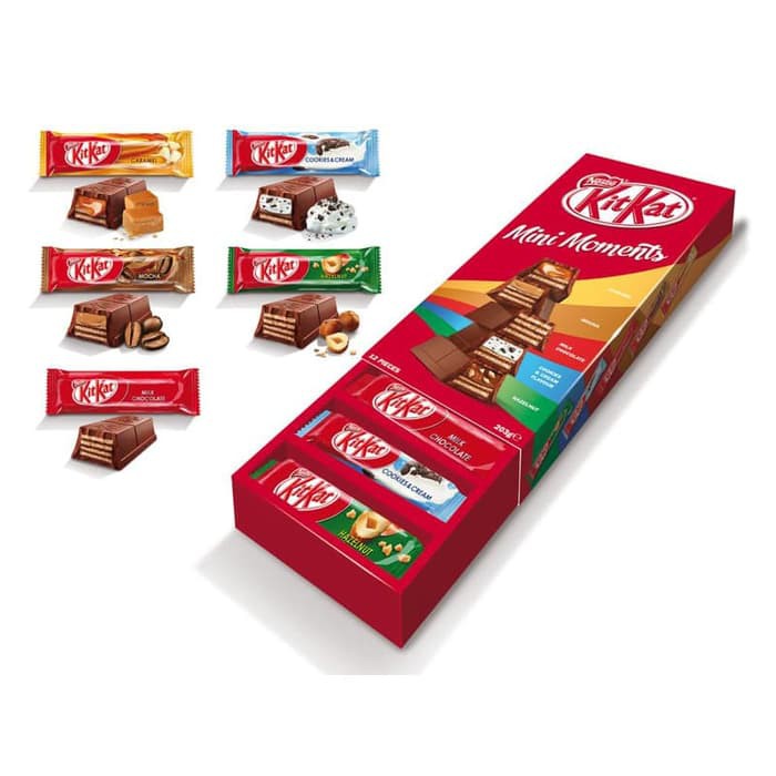 

#HANDCARRY Nestle Kit Kat Mini Moments Giftbox 203g - UFOHCR2499