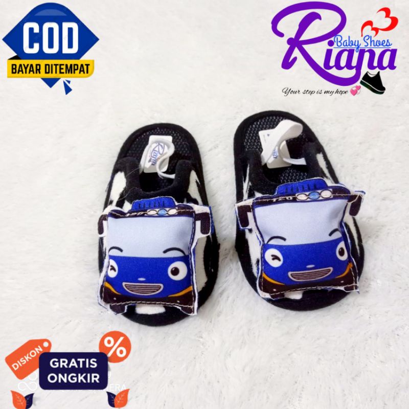 Sandal Bayi Bapau Boneka Minibus Usia 8-20 Bulan