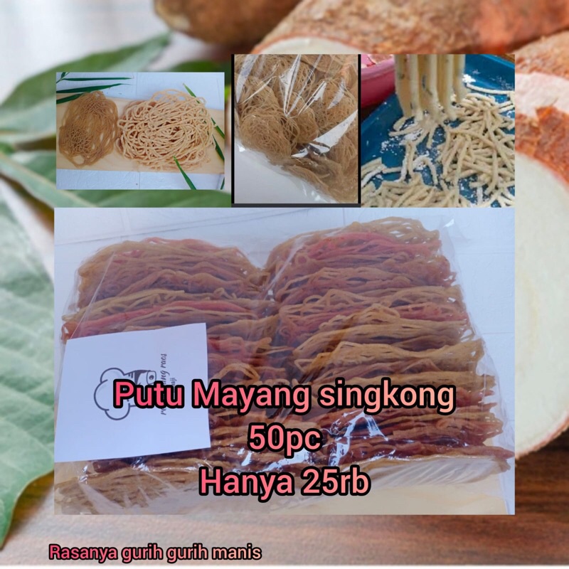 

FUTU MAYANG ISI 50pc / FUTU MAYANG RAOS MIHAJI / FUTU MAYANG ASLI CIANJUR DARI PARUDAN SINGKONG JUARA
