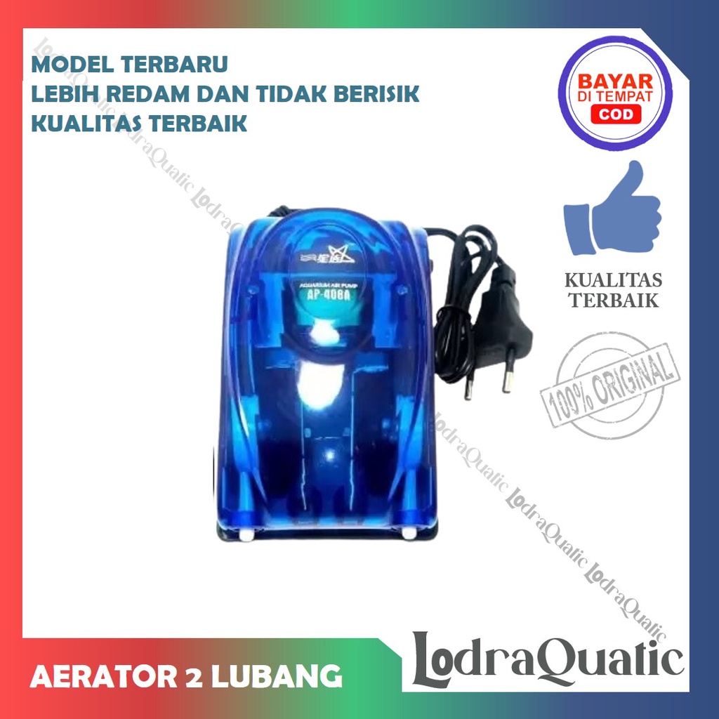 {MESIN GELEMBUNG DUA LUBANG} AIR PUMP DUA LUBANG SILENT MESIN OKSIGEN TIDAK BERISIK MESIN GELEMBUNG DUA LUBANG TIDAK BERISIK POMPA UDARA FILTER AQUARIUM AERATOR AMARA POMPA AQUARIUM AERATOR KOLAM AERATOR 2 LUBANG LAMPU CELUP AQUARIUM LAMPU AQUARIUM