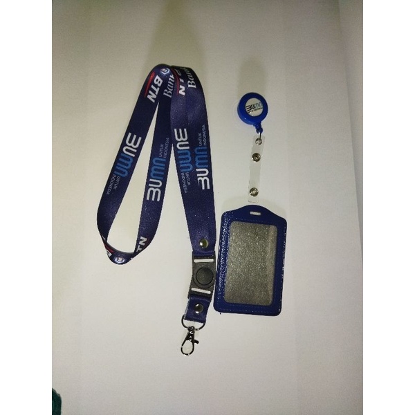 Tali Id Card BUMN BANK BTN+holder+yoyo