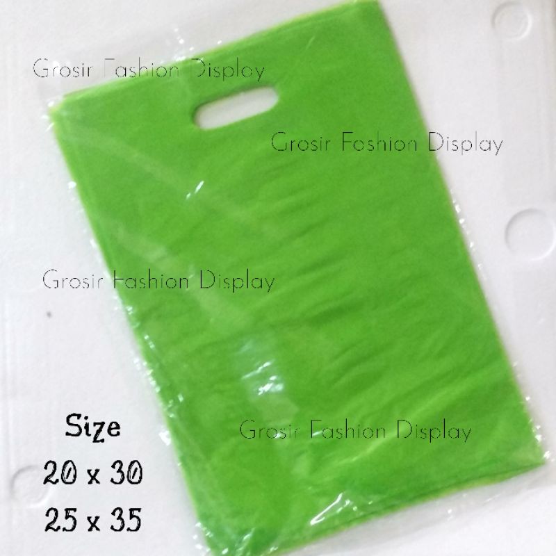 Kantong Plastik Kresek 25x35 Tebal 0,4 / Kresek Untuk Packing Polos Warna / Kresek Baju - PAK G