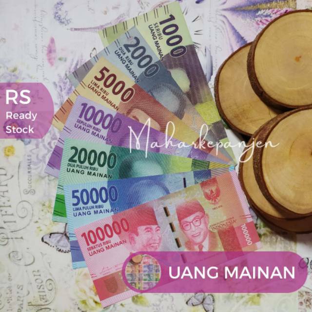  Replika  Uang  Kertas Uang  Mainan  untuk Mahar 1pack isi 