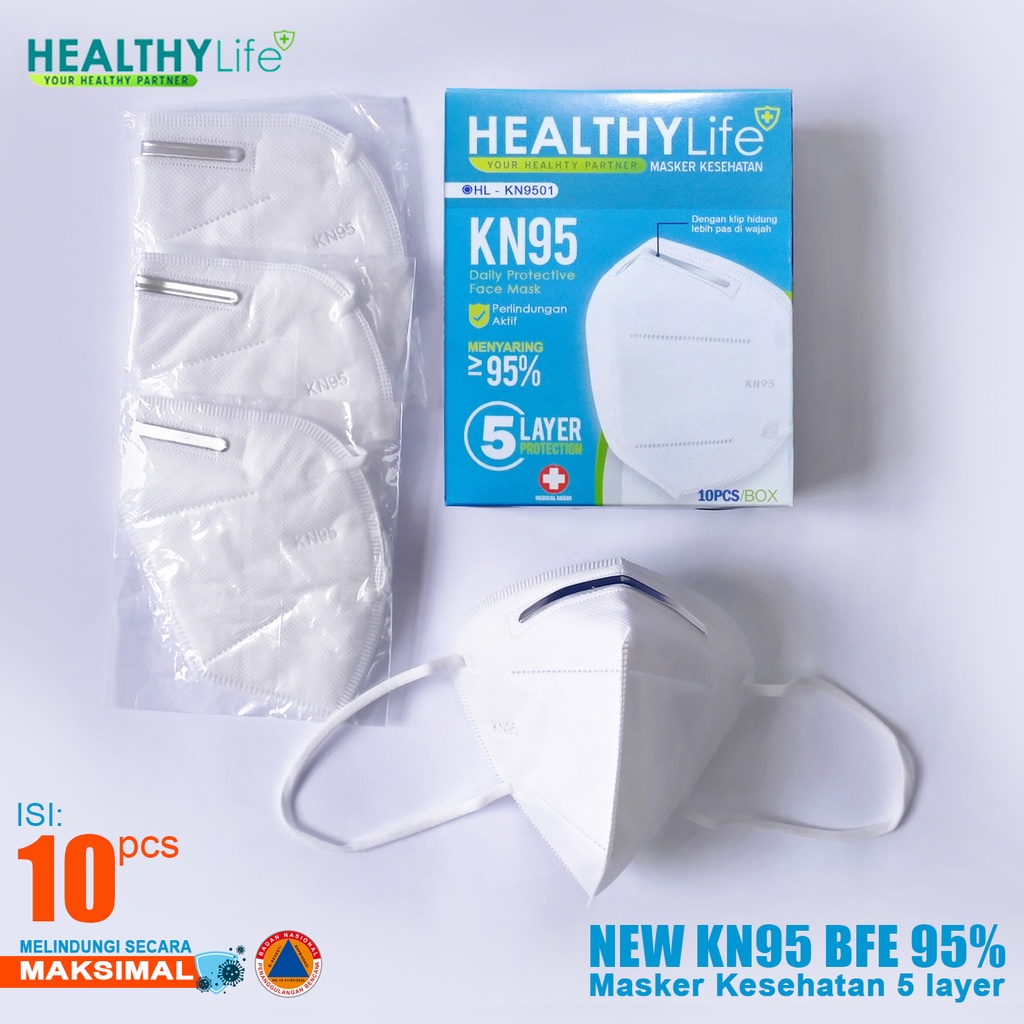 PROMO healthylife masker kn95 masker kf94 masker duckbill