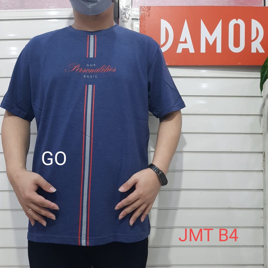 gof B1 DAMOR (CRESSIDA) 3XL Jumbo Extra Size Big Size Misty Kaos Oblong Baju Distro Kaos Dakwah Pria