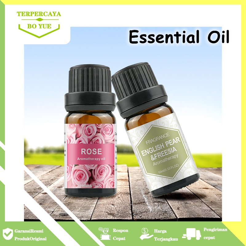 Essential Oil/Pengharum Ruangan/Aromatherapy/Minyak Esensial/Fragrance Oil Minyak Aromaterapi Aroma Pewangi Ruangan Humidifier Fragrance Olis Diffuser Aromaterapi 10ml Body Relax Skin Care Air Freshening