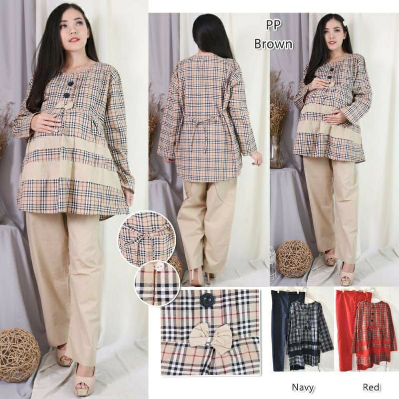 Jual Pakaian Setelan Hamil Menyusui XXL Diva LD 120 CM | Shopee Indonesia