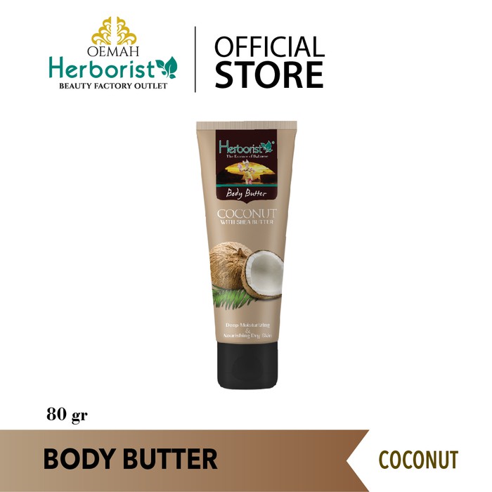 Herborist Body Butter Coconut -80gr