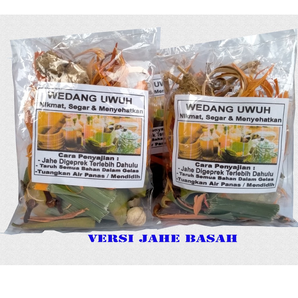 

WEDANG UWUH LENGKAP TANPA GULA BATU JAHE KERING