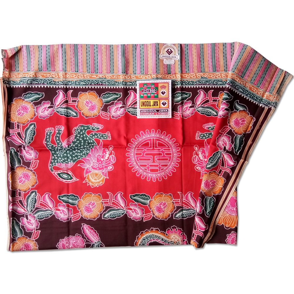 Kain Gendongan Bayi Kain Mahkota Premium Cukin Samping Bayi tradisional Jarik Batik MAHKOTA serbaguna Unggul Jaya Corak Liong-Vegasus Store(COD)