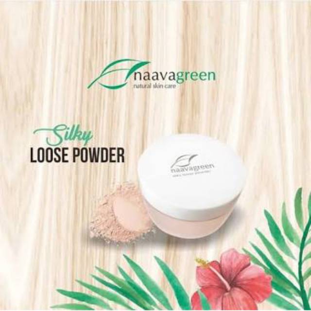 Naavagreen Loose Powder Bedak Tabur Naavagreen