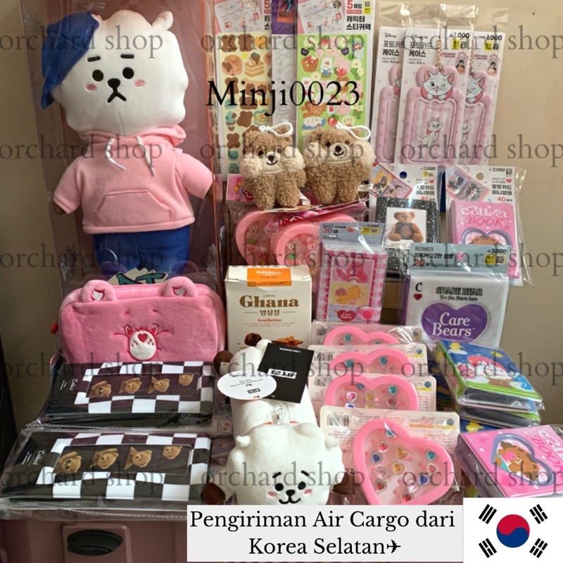 CLEARANCE SALE Daiso Korea Kolbuk Cahol Keyring Care Bears Lotso