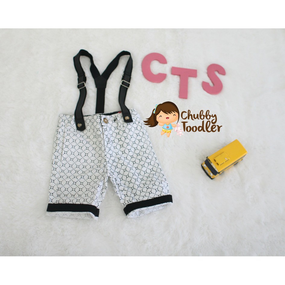 BUNDL10 Little Kiddoss Celana anak laki laki overal dan suspender 1-7thn import