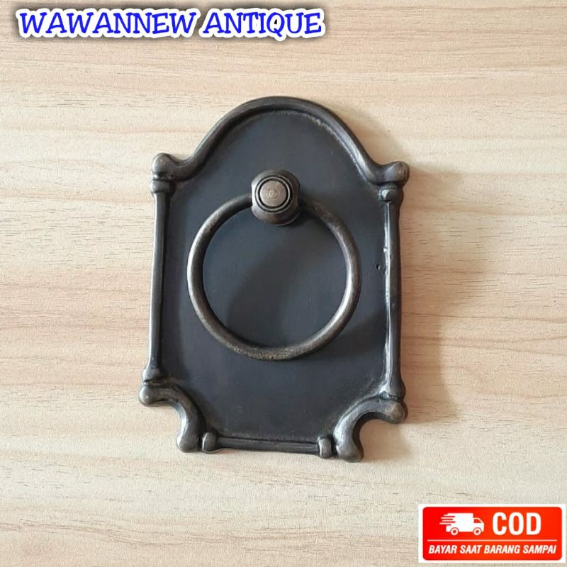 Handle Pintu Rumah Pagar Kuningan Antik Murah Gebyok 069