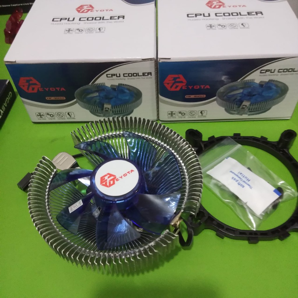 Eyota Fan Processor LGA 775 / 1155 / Intel AMD Combo
