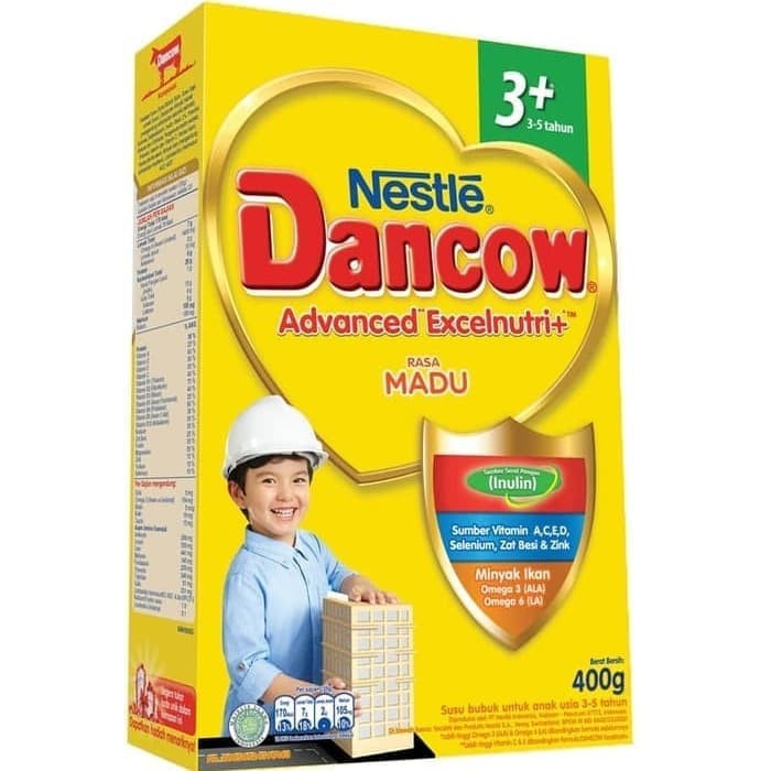 SUSU DANCOW 3 MADU 400 GRAM