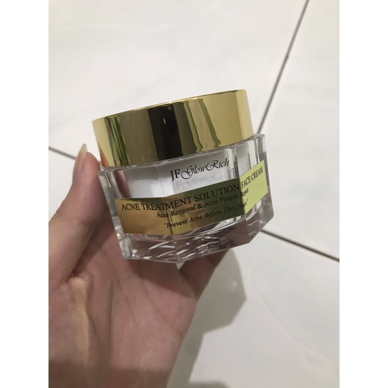 JF GLOWRICH ACNE TREATMENT SOLUTION CREAM