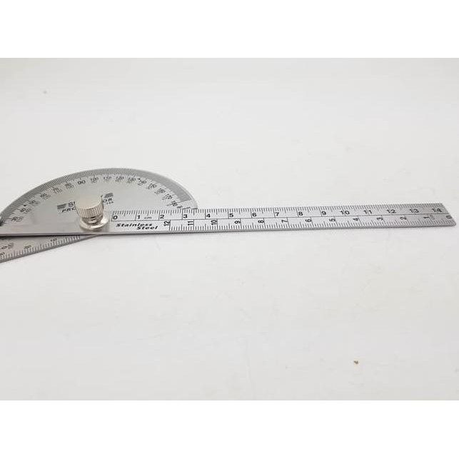 

Busur Derajat - Stainless Steel Protactor Sellery 54-700