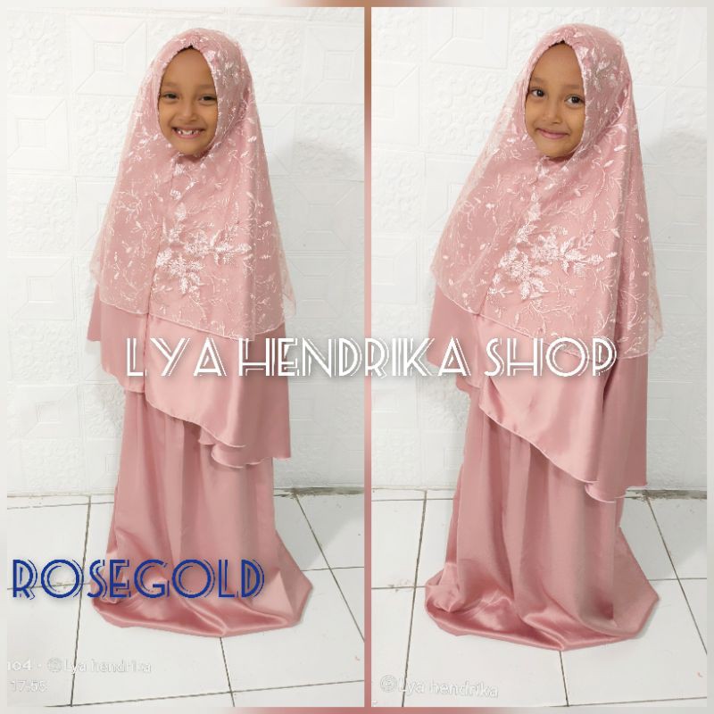 Mukena anak premium mewah