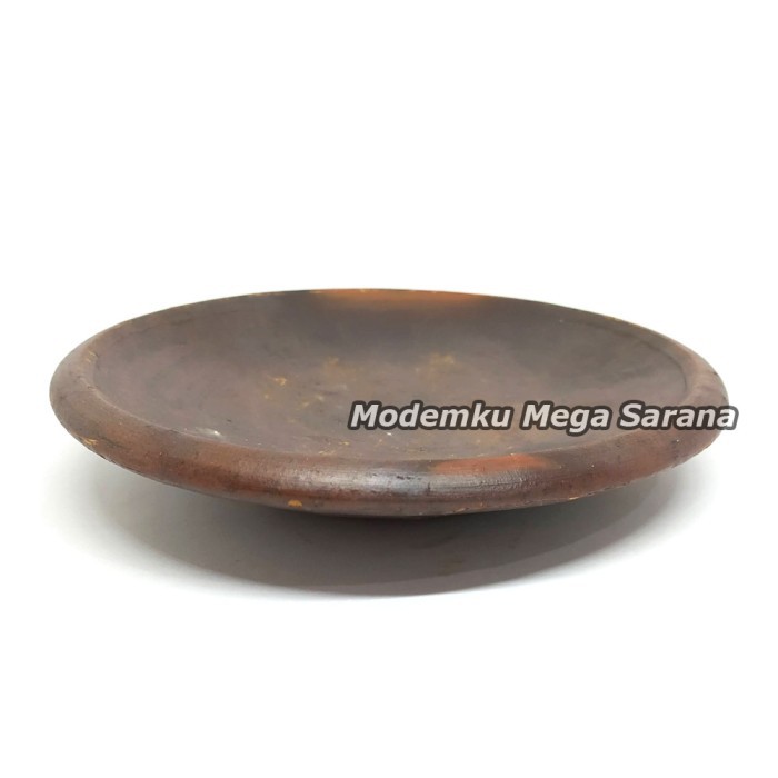 Tempat Sambal Gerabah Cawan D 15 cm - Piring Cobek Cowek Tanah Liat