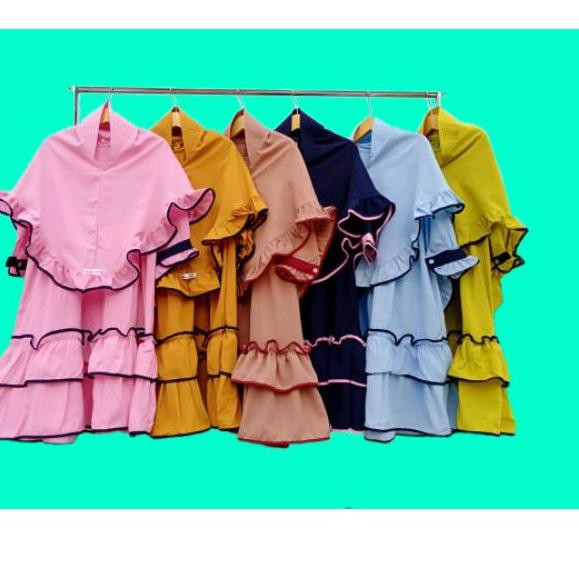 WSK GAMIS ANAK GAMIS ANAK PEREMPUAN BAJU ANAK MUSLIMAH PAKAIAN MULIM ANAK PEREMPUAN Spesial order ««