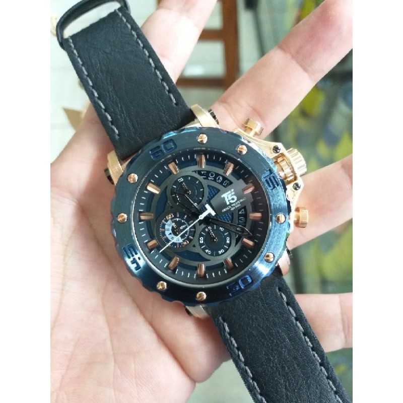 Jam Tangan Pria T5 H 3641 H3641 Original BERGARANSI