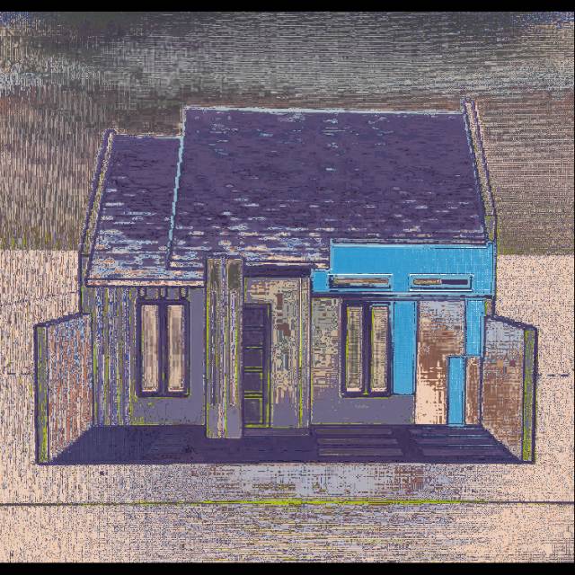 Desain rumah type 45