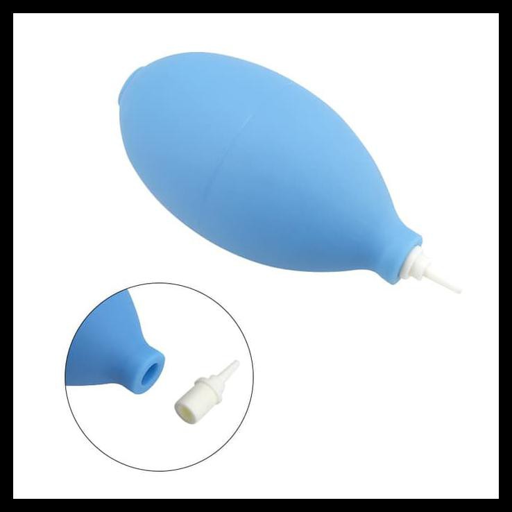 Pompa Debu Blue Bahan Karet (Blower Tangan)