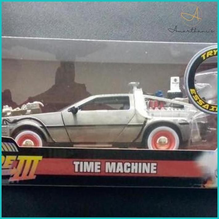 Ac - Jada 32166 Back To The Future Iii 3 Dmc Delorean Time Machine 1/24