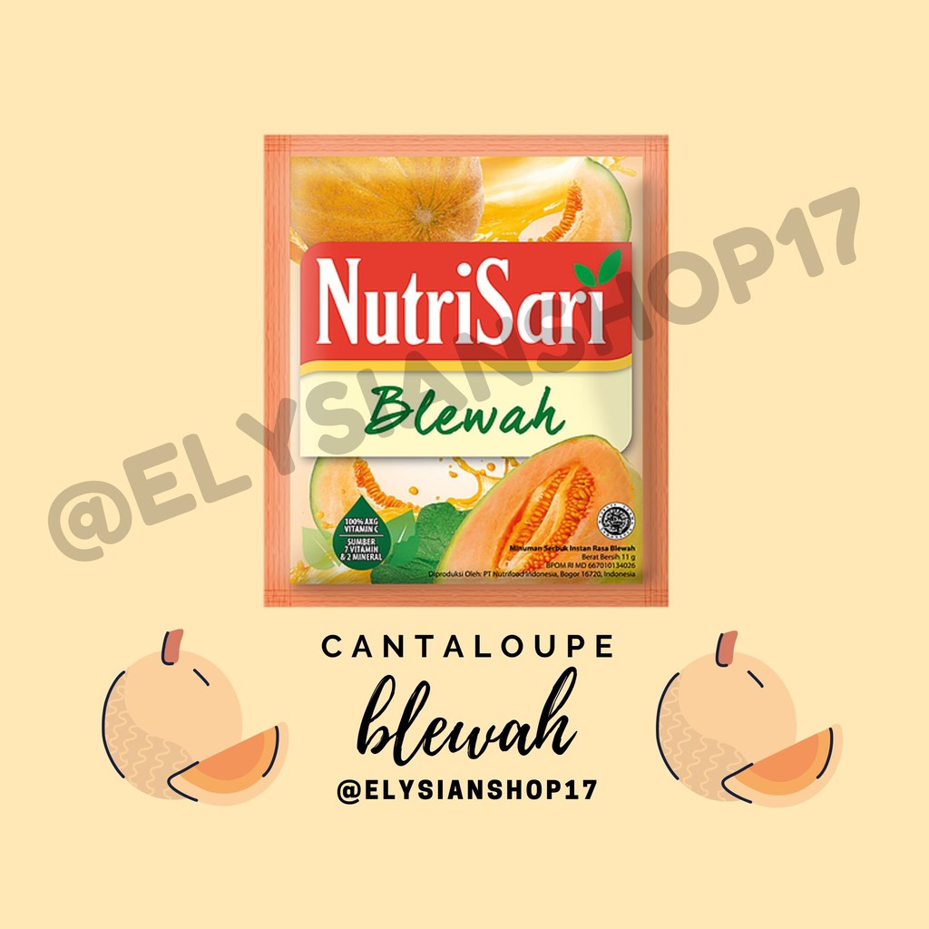 

Nutrisari Blewah 1 Sachet