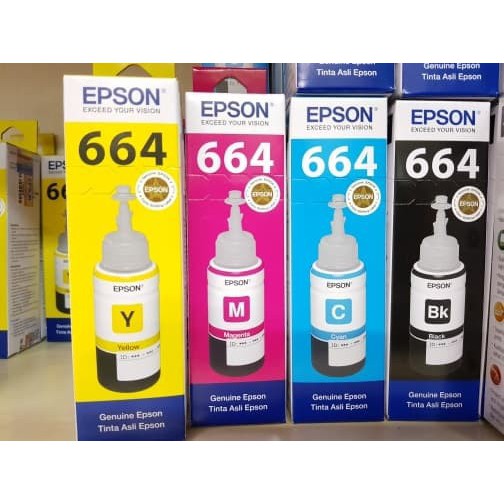 

TINTA EPSON T-664 ORIGINAL100%