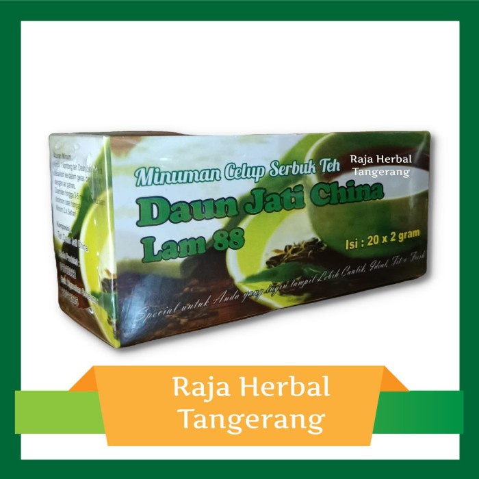 

Teh Celup daun cina teh pelangsing alami Lam 88 20 kantong