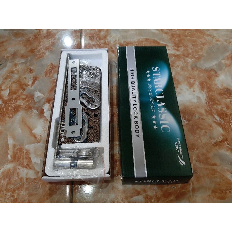 body kunci pintu rumah 1 set, model klasik modern