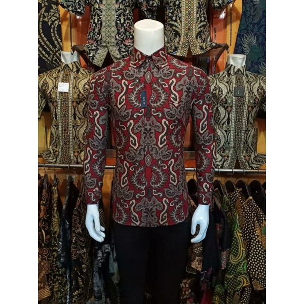 BATIK PRIA KEMEJA BATIK PRIA BAJU BATIK PRIA BATIK SLINFIT NAHLA BATIK TRADISIONAL BUTIK DISTRO