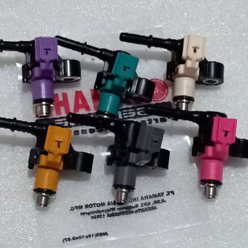 Injector racing Yamaha 6 lubang hole injector Mio j Mio M3 x rade soul GT Xeon rc Mio gt