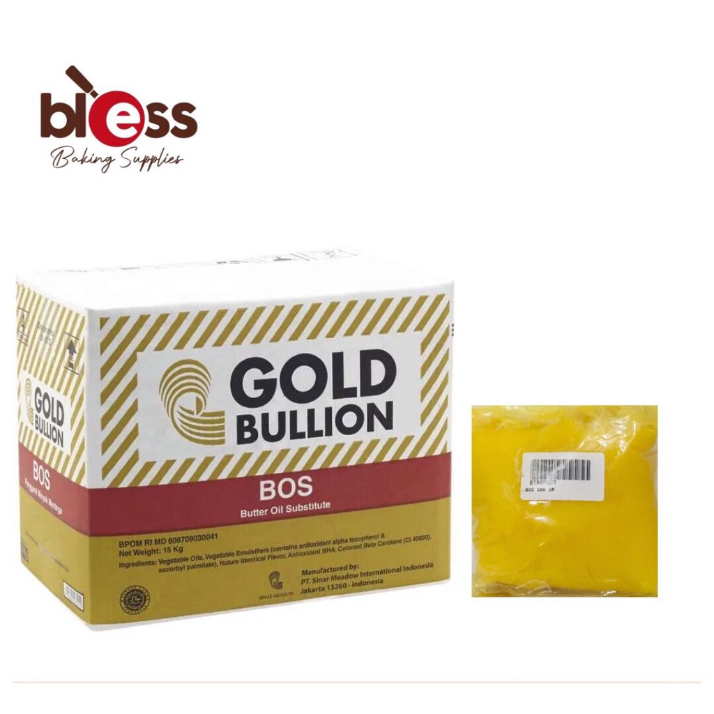 

BOS GOLD BULLION / Butter Oil Substitute 500 GR