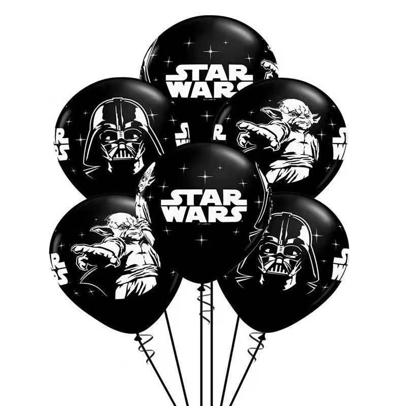 11pcs/lot Disney Star Wars Gambar Robot Film Aluminium Yoda BB8 Balon Mainan Alat Peraga Dekorasi Pesta Ulang Tahun Untuk Hadiah Anak