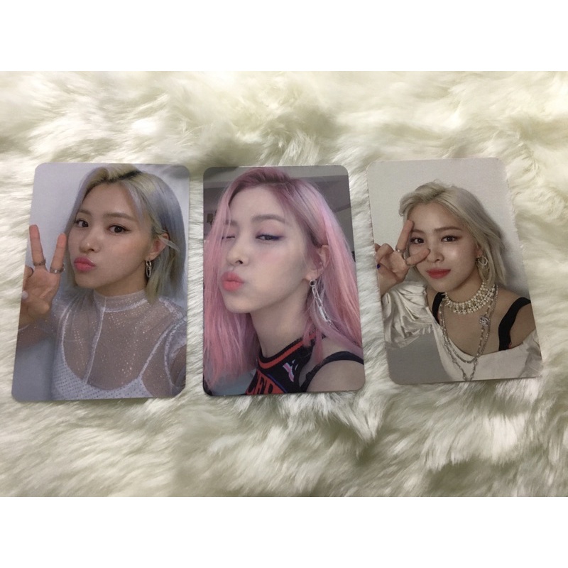 RYUJIN PHOTOCARD NOT SHY ITZY | PHOTOCARD MMT RYUJIN NOT SHY | PC RYUJIN MMT | RYUJIN ICY POUT
