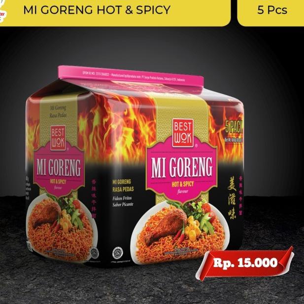 

Viral⭐ Mie Goreng BEST WOK Rasa Original & Spicy Isi 5 bungkus (1 pack) | Termurah | Terbaik | Original