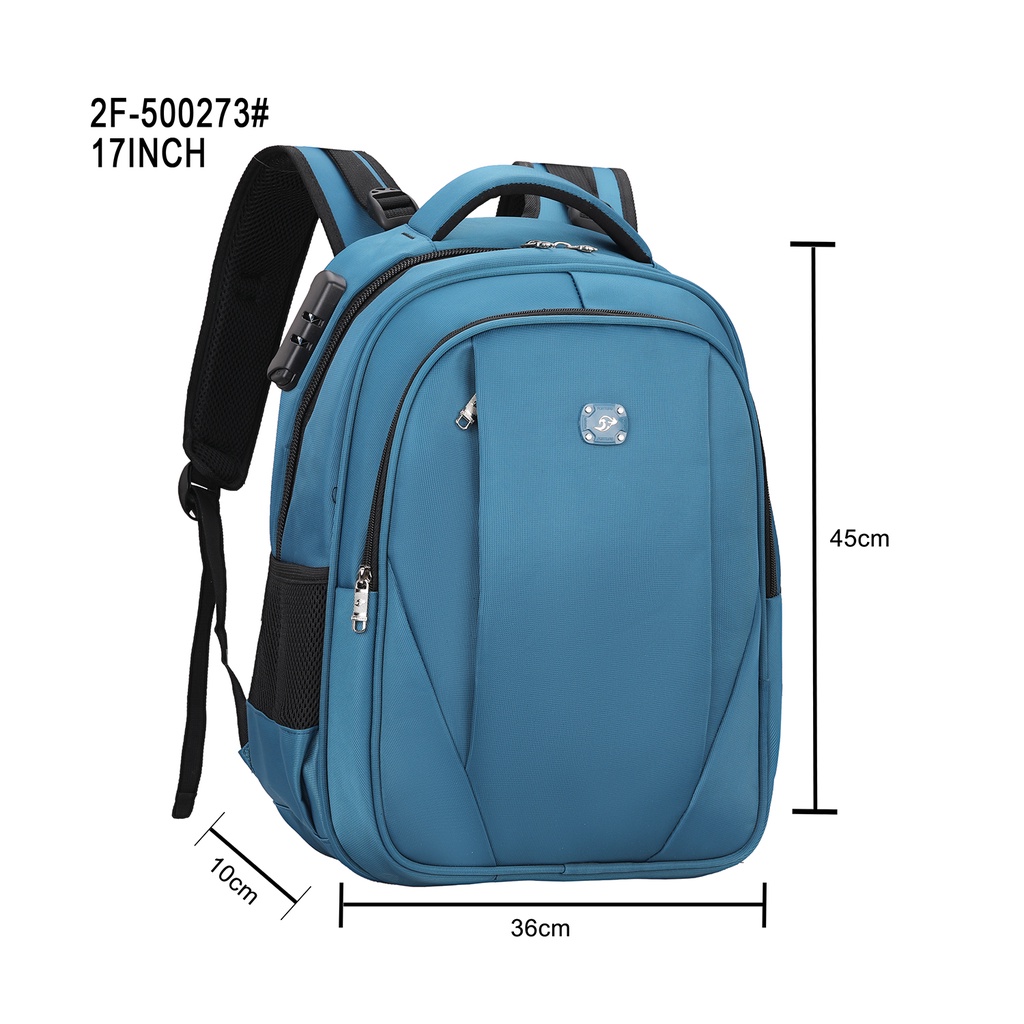 Tas Pria Tas Anak laki-laki Tas Ransel  17''Fortune500273 Tas Laptop Tas Kuliah Tas Punggung Tas Mur