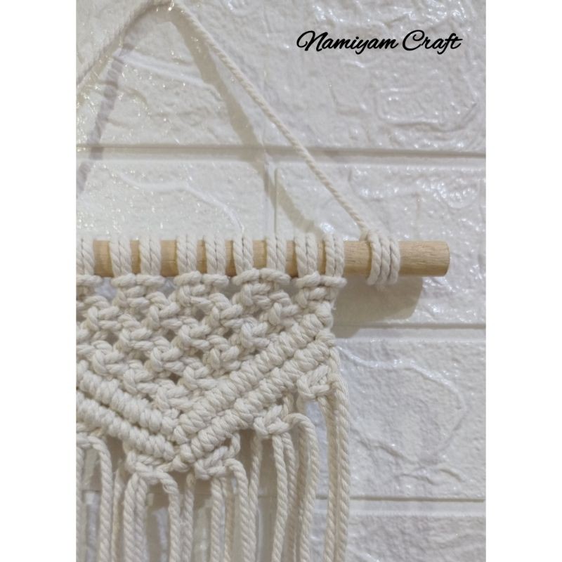 Hiasan Dinding Macrame | Wall Hanging Macrame | Gantungan Dinding